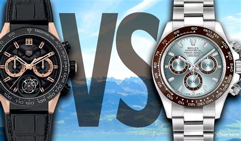 better watch rolex vs tag|are tag heuer watches related.